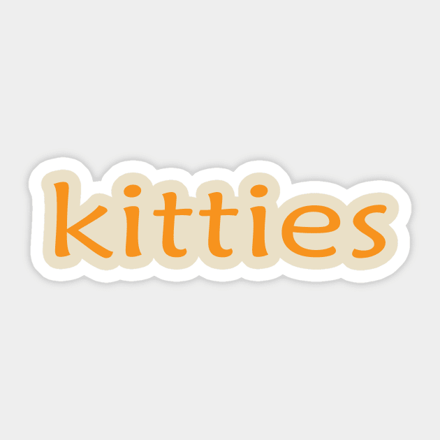 Kitties Sticker by soubamagic